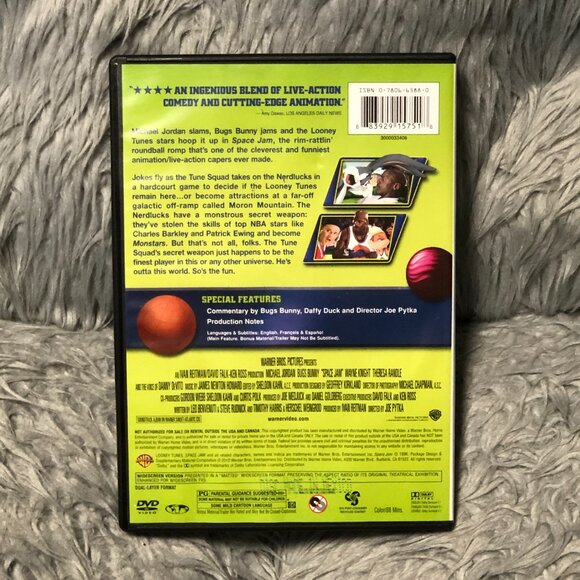 Space Jam (Director's Cut) (DVD, 1996) - Picture 2 of 4